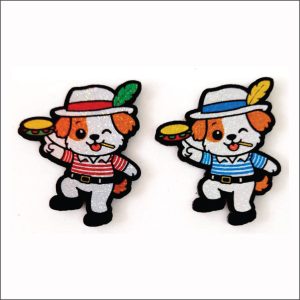 Malandrinho Adesivo c/ 10 unidades - Medidas do adesivo: 3,5cm x 2,98cm